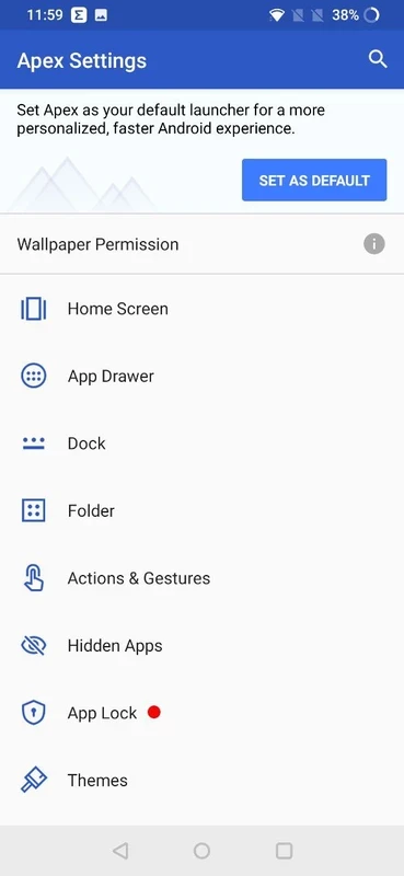 Apex Launcher — 截圖 2